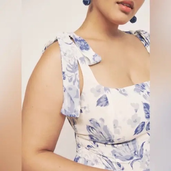 Reformation NWT Twilight Dress in Lucerne Floral Sz 14 - Picture 5 of 15